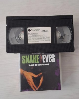 Película VHS Snake Eyes (Ojos de Serpiente)