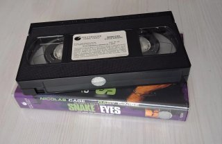 Película VHS Snake Eyes (Ojos de Serpiente)