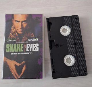 Película VHS Snake Eyes (Ojos de Serpiente)