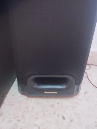 Minicadena Panasonic Negra