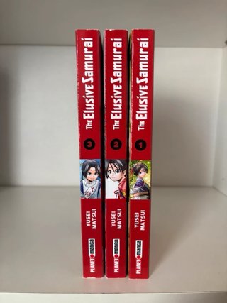 Elusive Samurai manga volumi 1 - 3 variant