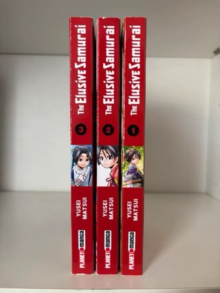 Elusive Samurai manga volumi 1 - 3 variant