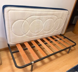 Colchón y somier cama 90