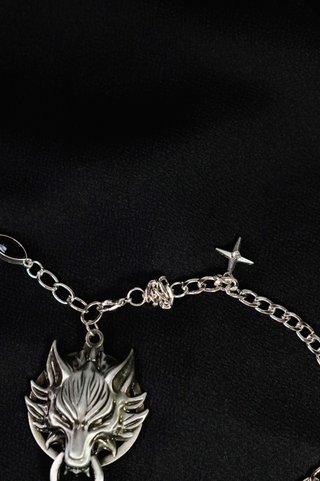 Collana Cloud Fenrir • Final Fantasy Medaglione