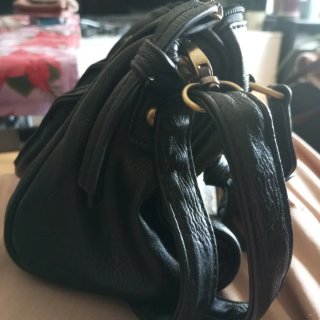 Bolso de mano MSK negro