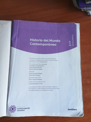 Historia del Mundo Contemporáneo Bachillerato [...