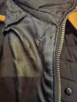 Cappotto imbottito da donna nero