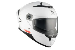 Casco MT Thunder 4 SV A0 Blanco + Intercom