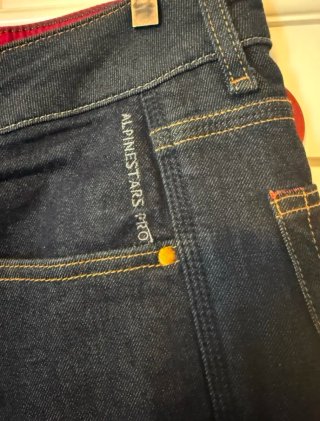 Pantalones Moto Alpinestars Tech Denim Talla 32
