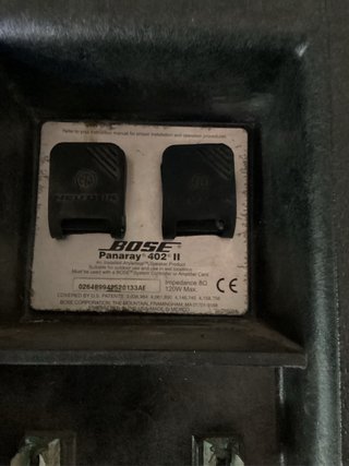 Altavoces Bose Panaray 402-II Negro