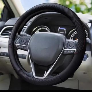 Funda Volante Coche Negra Antideslizante