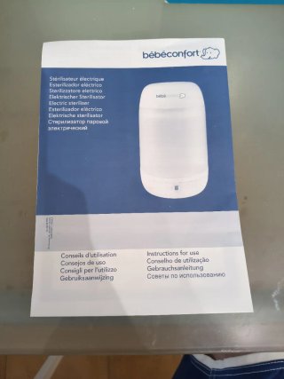 Esterilizador eléctrico BÉBÉ CONFORT