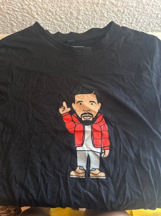 Camiseta Drake Dibujo Animado