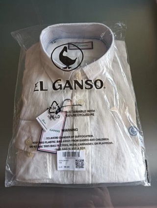 Camisa Lino El Ganso Blanca