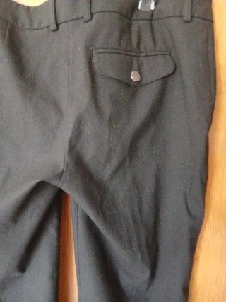 Pantalones Tommy Hilfiger negros extralargos