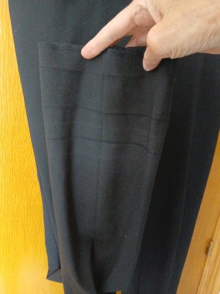 Pantalones Tommy Hilfiger negros extralargos