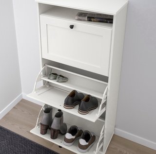 Zapatero Blanco Ikea 3 Puertas