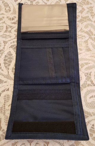 CARTERA TELA GENUINA UNITED STATES NAVY USN
