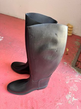 Casco equitación y botas talla 42