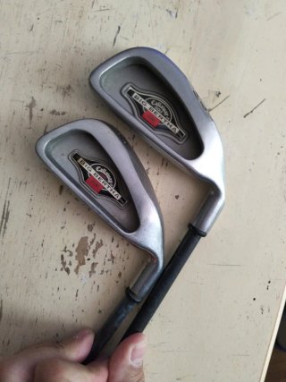 Hierros 3 y 4 Callaway Big Bertha grafito regular