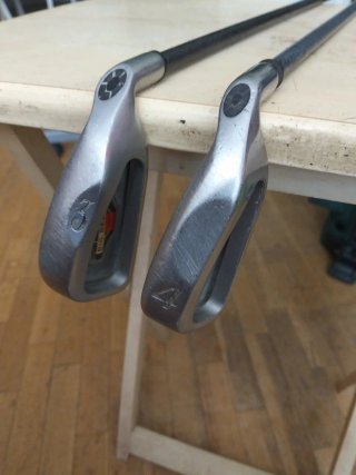 Hierros 3 y 4 Callaway Big Bertha grafito regular