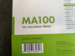 Medidor Aislamiento KPS-MA100 Digital
