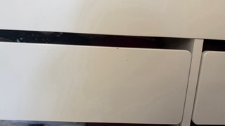 Cama SKALT Ikea blanca con almacenamiento