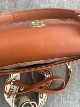 Bolso Steve Madden Naranja Metálico