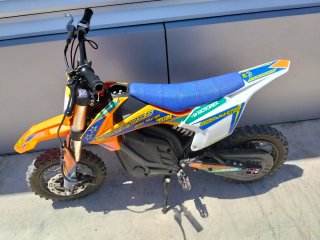 Moto Eléctrica Rebel Master Motocross Naranja