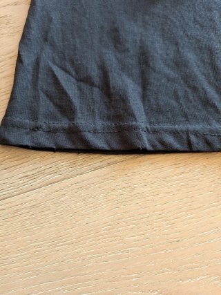 Acne Studios Camiseta Manga Larga Negra Talla M