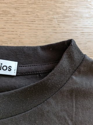 Acne Studios Camiseta Manga Larga Negra Talla M