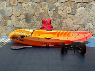 Kayak Ocean 2.70m Amarillo/Naranja