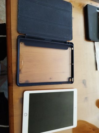 iPad 6ª Gen Blanco y rosa
