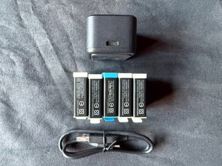 Gopro 9/10/11/12 Caricatore 5 Batterie + Floaty