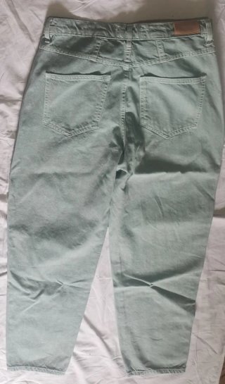 Pantalón Mango Verde Talla L/40