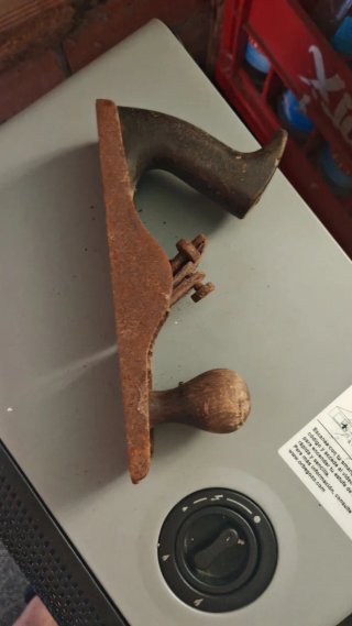 Cepillo carpintero antiguo
