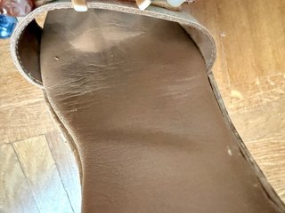 Sandalias Cuña Piel Porronet Gemma Taupe