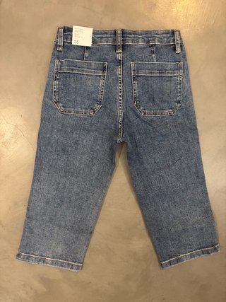Jeans Capri Skinny Mujer Azul Claro Mango