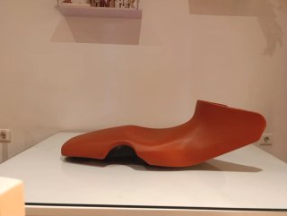 Asiento Moto BMW Naranja