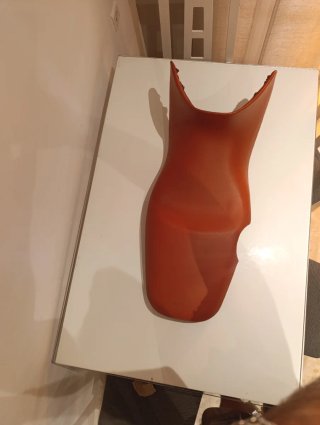 Asiento Moto BMW Naranja