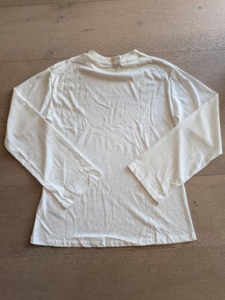 Acne Studios Camiseta Blanca Manga Larga Talla M