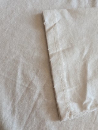 Acne Studios Camiseta Blanca Manga Larga Talla M