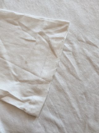 Acne Studios Camiseta Blanca Manga Larga Talla M
