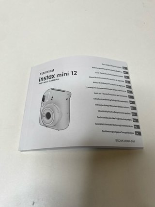 : Cámara Fujifilm Instax Mini 12 - Azul Pastel