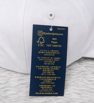 Cappellino Polo Ralph Lauren Bianco.