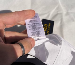Cappellino Polo Ralph Lauren Bianco.