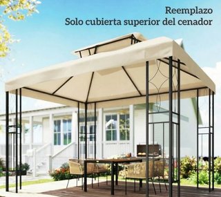 Toldo de Recambio para Cenador 4x3m