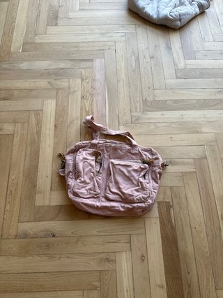 Bolsa de maternidad rosa