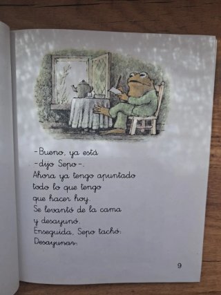 Libro Sapo y Sepo, Inseparables