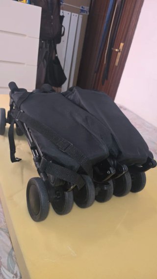 Carrito Doble Paseo Bebés